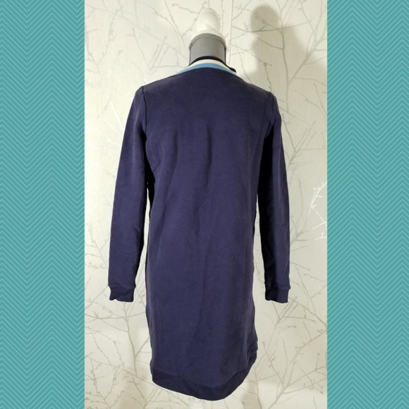 Bench NWT $129 Blue Purple Crewneck Sweatdress - Picture 4 of 5